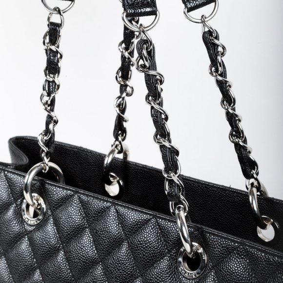 Chanel Caviar XL Grand Shopping Tote GST SHW - Picture 9 of 13